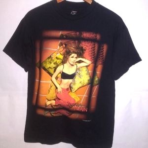 Vintage Shania twain concert t-shirt